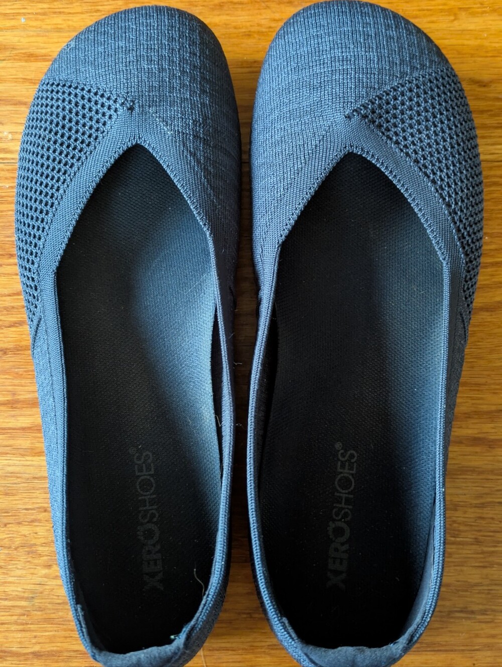 Xero Shoes Women's Blue Knit Flats - Slip-On Comfort